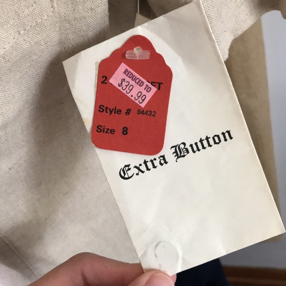 Sheri Martin Tan Button Down - Picture 4 of 8